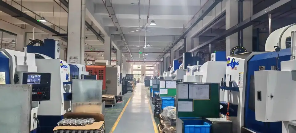 Machining centres at a partner engine plant