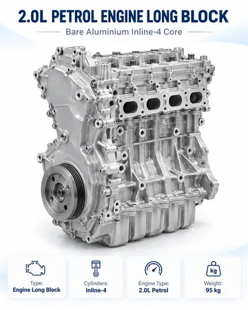 20L4E 2.0L Petrol Engine Long Block (SAIC MAXUS / Roewe / MG)