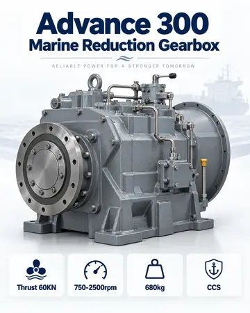 Advance 300 Marine Reduction Gearbox
