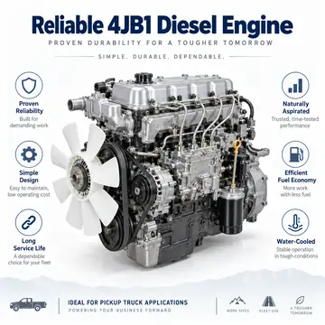 Brand New Diesel Engine 4JB1 for Pickup