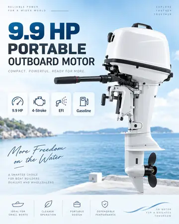 DF9.9BT EFI 4-Stroke Portable Outboard Motor