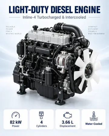 Yangchai YZ4DA2-40 Light-Duty Diesel Engine