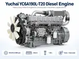 Yuchai YC6A190L-T20 Diesel Engine — 140 kW
