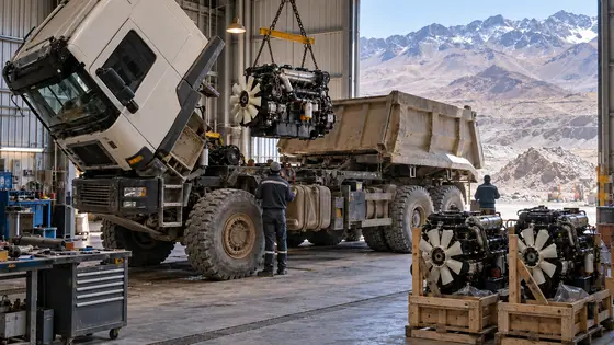 Mining Truck Fleet Engine Replacement Programme